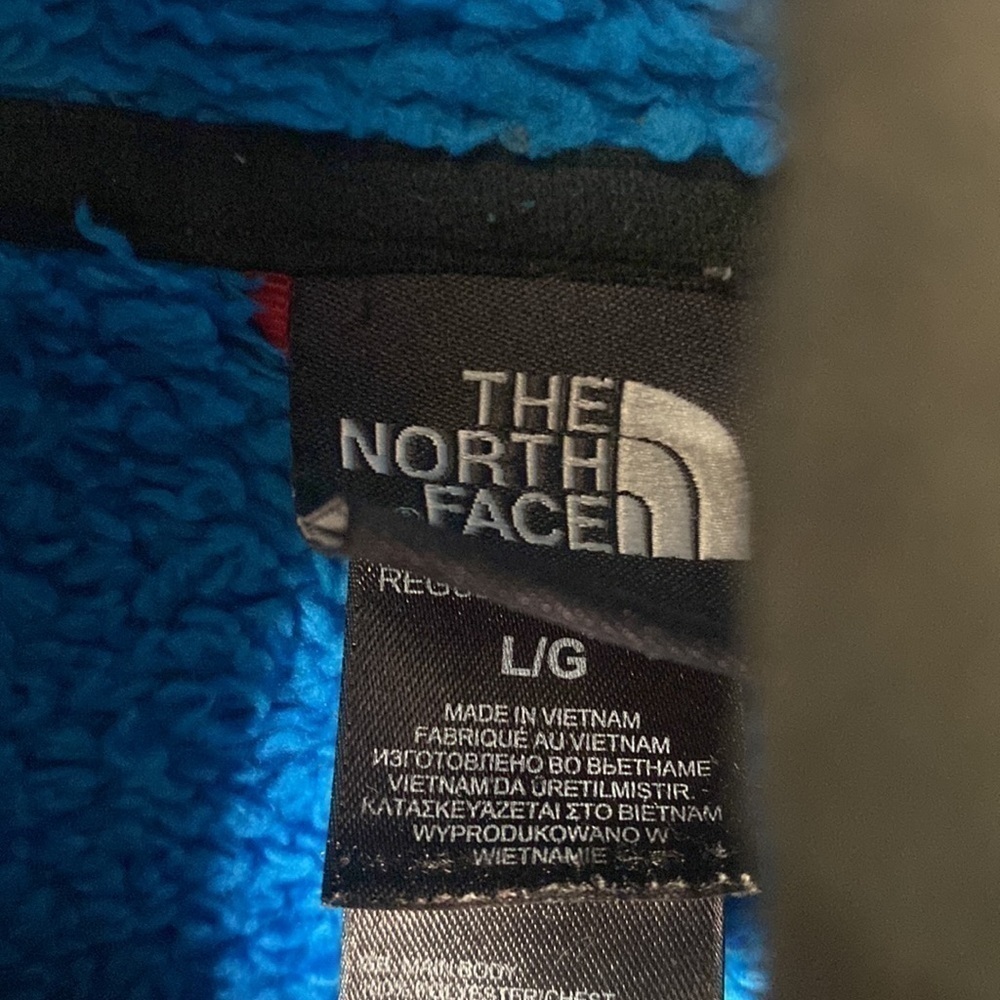 The North Face mens large gray zip up jacket - Picture 3 of 3